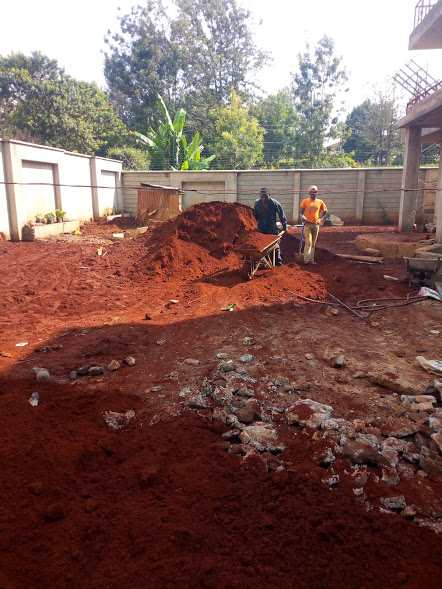 grounds preparation for landscaping